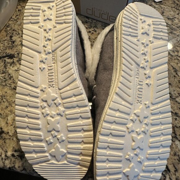 HEY DUDE BRITT CHARCOAL 10 NIB - Picture 5 of 5